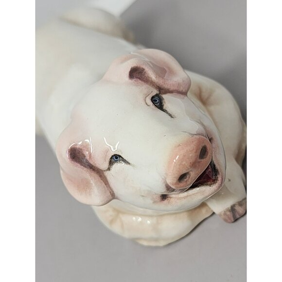 Vintage The Townsends Ceramic‎ Pig Figurine Signed and Numbered - Picture 10 of 13